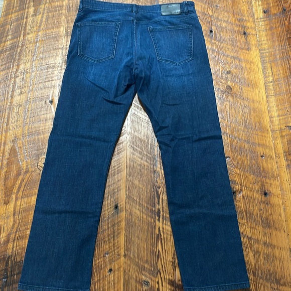 Dark Wash DL1961 Slim Strait Jeans 34x30 - Picture 2 of 7
